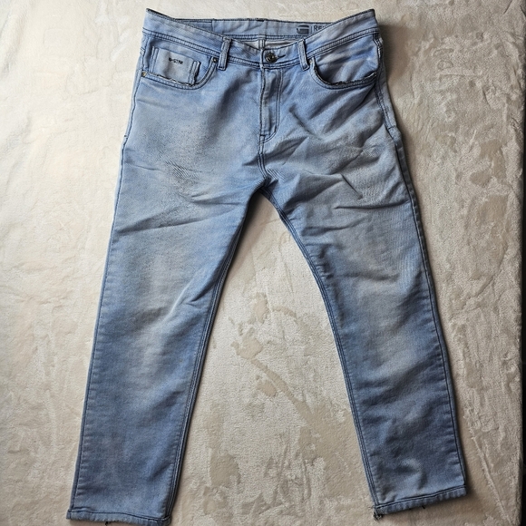 G-Star Raw Denim Jeans Light Wash Revend Super Slim Size 34 Men’s - Picture 1 of 16